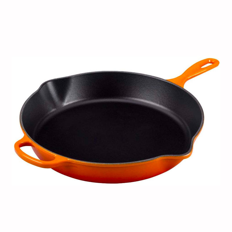 Frigideira Alta Em Ferro Fundido Skillet Le Creuset