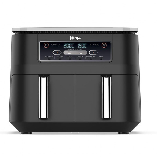 Airfryer Ninja 6 em 1 Dual 7,6 litros