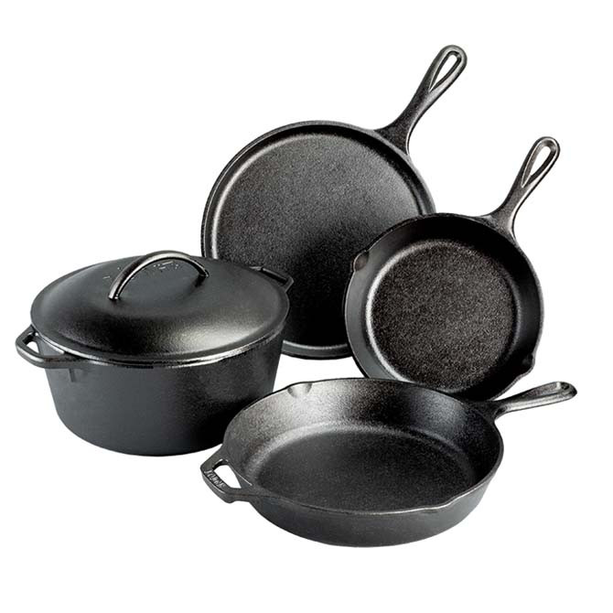 Lodge Cast Iron 5 Piece Set