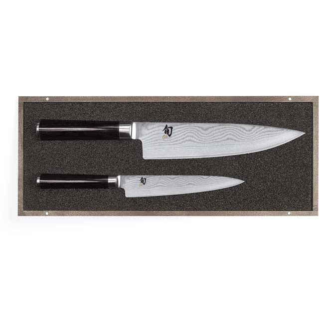 Coffret cadeau de 2 couteaux KAI Shun Classic