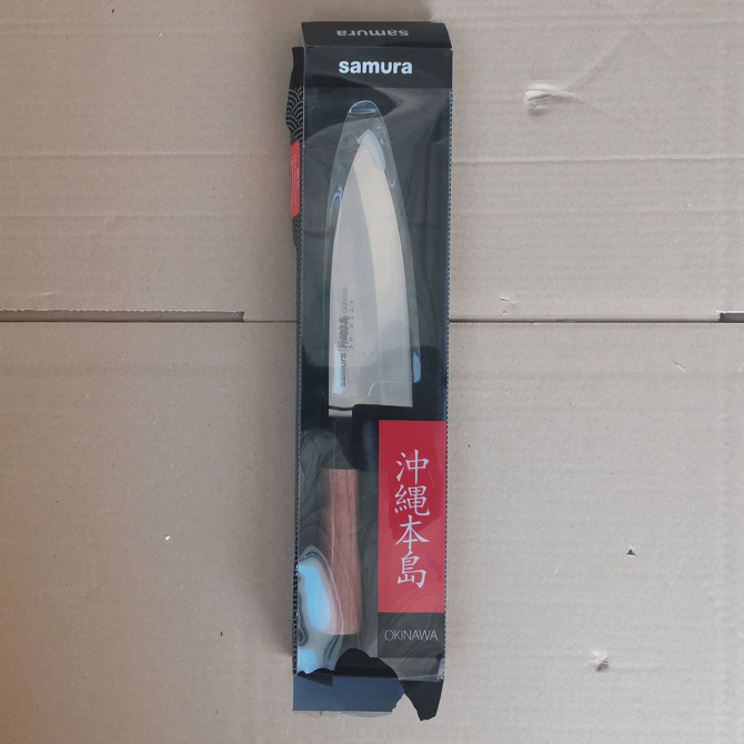 Cuchillo Samura Okinawa Deba 17 - Outlet