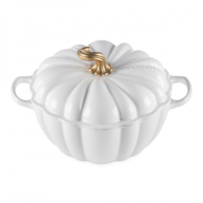 Cocotte calabaza blanca Le Creuset