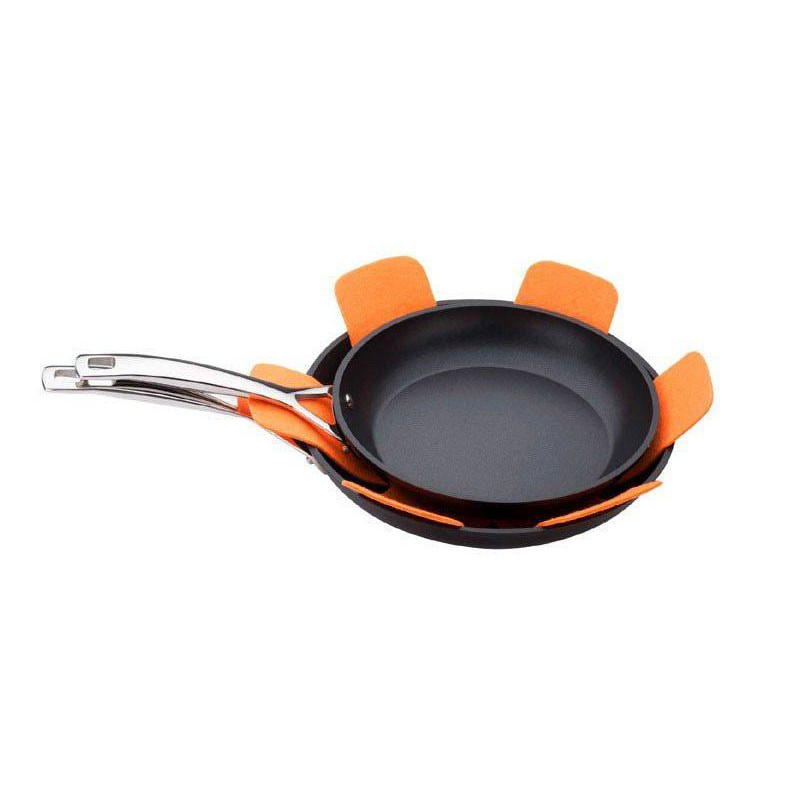 Set di 3 protezioni per padelle Le Creuset