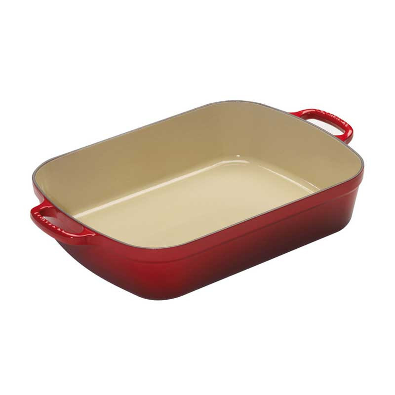 Tabuleiro retangular em ferro fundido Le Creuset