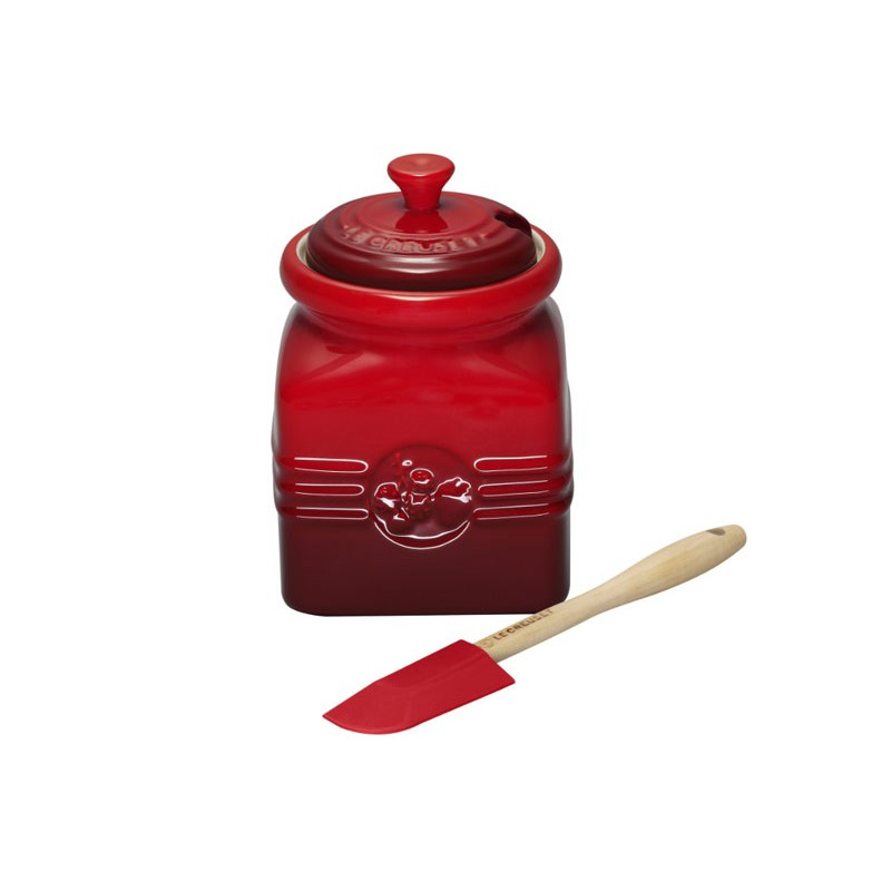 Bote para mermelada con espátula Le Creuset