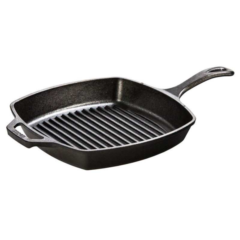 Lodge Cast Iron Square Grill Pan Cast Iron Lodge