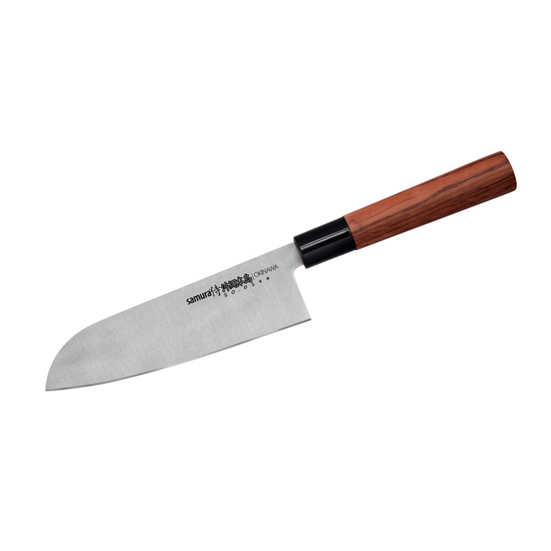 Faca Santoku Okinawa Samura