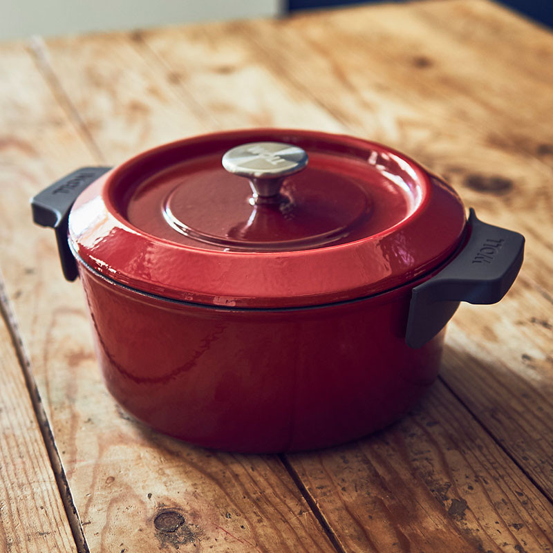 Cocotte Woll colour chilli en lecuine