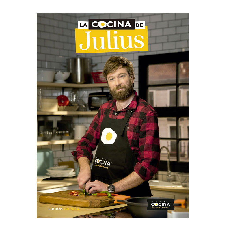 Portada del libro la cocina de Julius