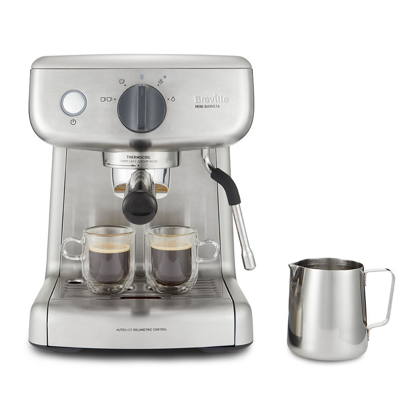 Cafetera Breville Barista Mini ¡súper completa!