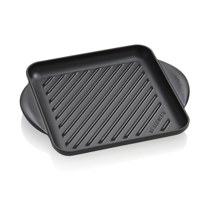 Le Creuset traditional square grill grill