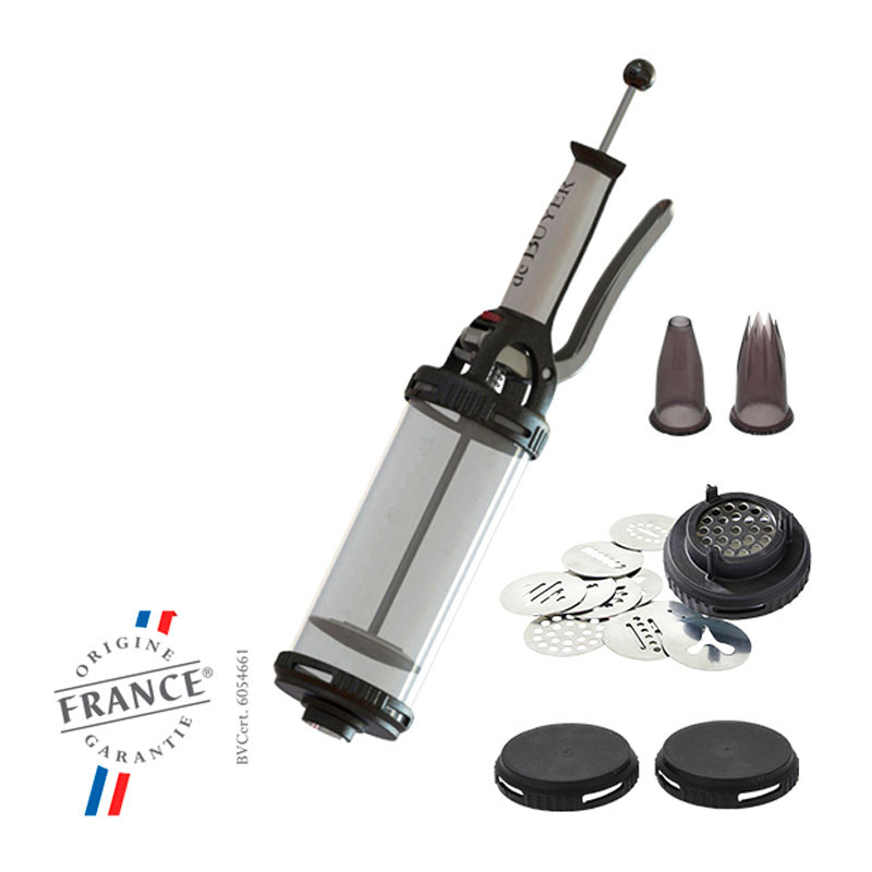 Pistolet distributeur LE TUBE avec kit de biscuits par l'acheteur