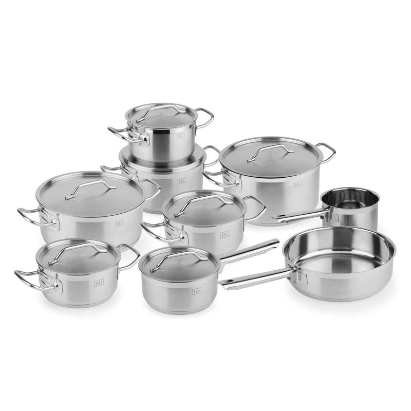 Batería de cocina BOJ Premium de 9 piezas