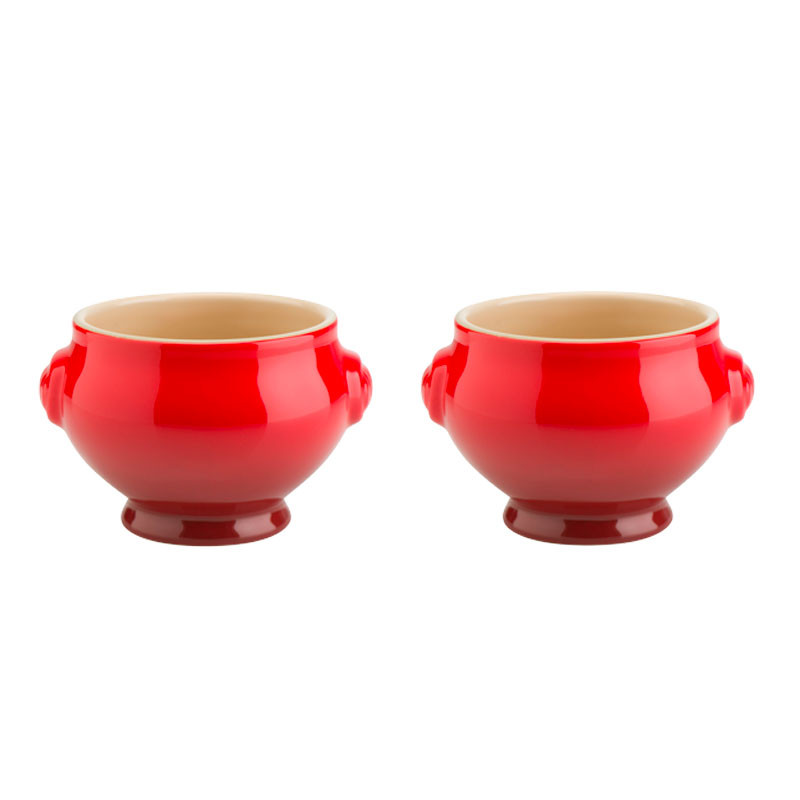 Set de 2 soupières en céramique Le Creuset en grès