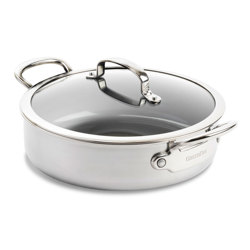 lecuine GreenPan Premiere cocotte avec couvercle