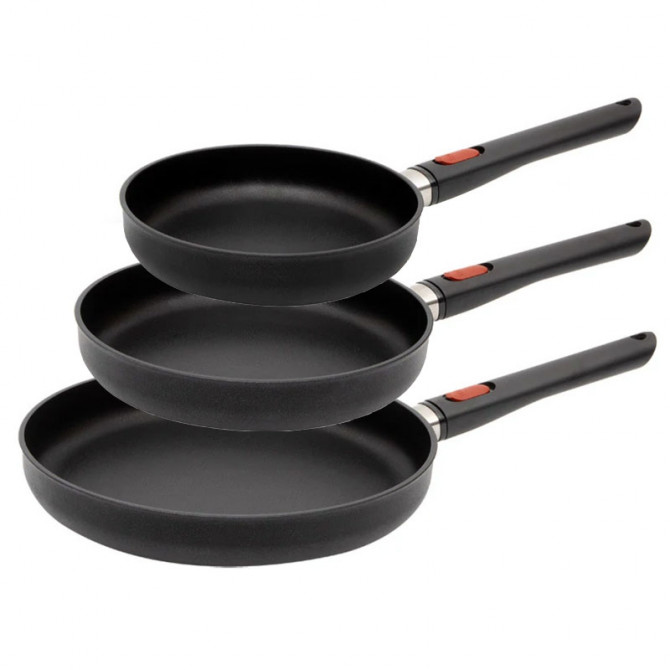 Set de 3 poêles à frire Woll Eco Lite de lecuine.com