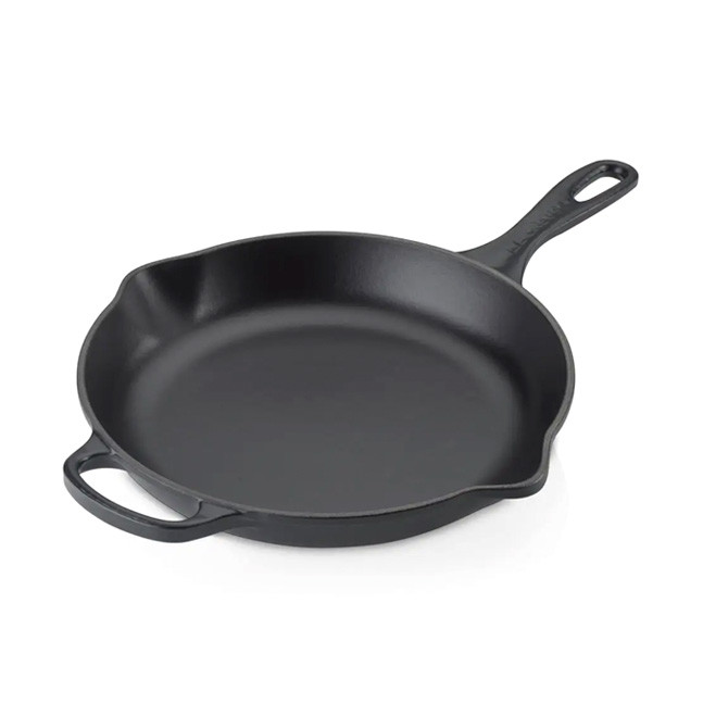 Bratpfannen aus Eisen Le Creuset schwarz