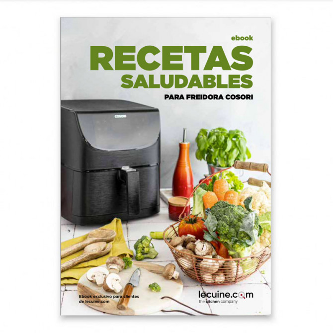 Ebook recetas saludables para COSORI hecho por Sofia Magalhães para lecuine