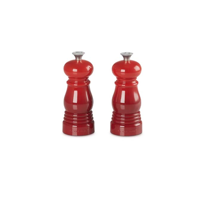 Set di mini macinini per sale e pepe Le Creuset con ciliegia