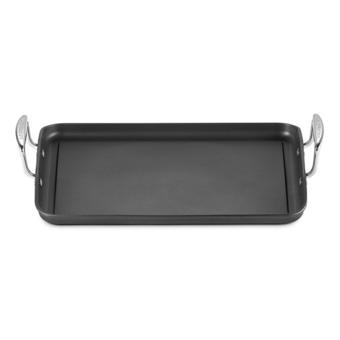 Grille rectangulaire antiadhésive Le Creuset avec poignées