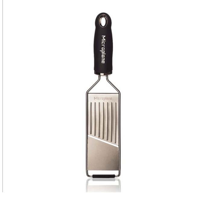 Mandoline en acier avec protection Microplane Gourmet