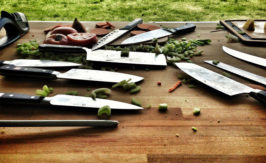 9 buenas chairas para afilar tus cuchillos de cocina