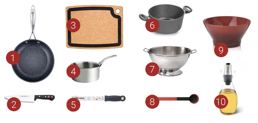 Los 8 mejores utensilios de cocina para cocinar