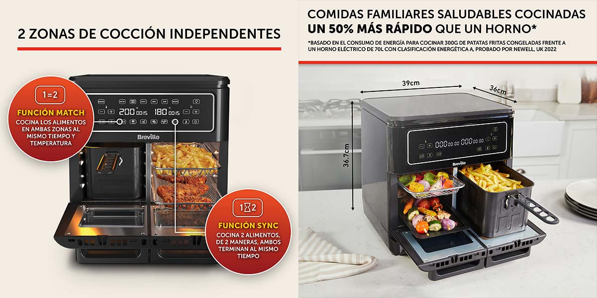 Así es la flexi dual de breville